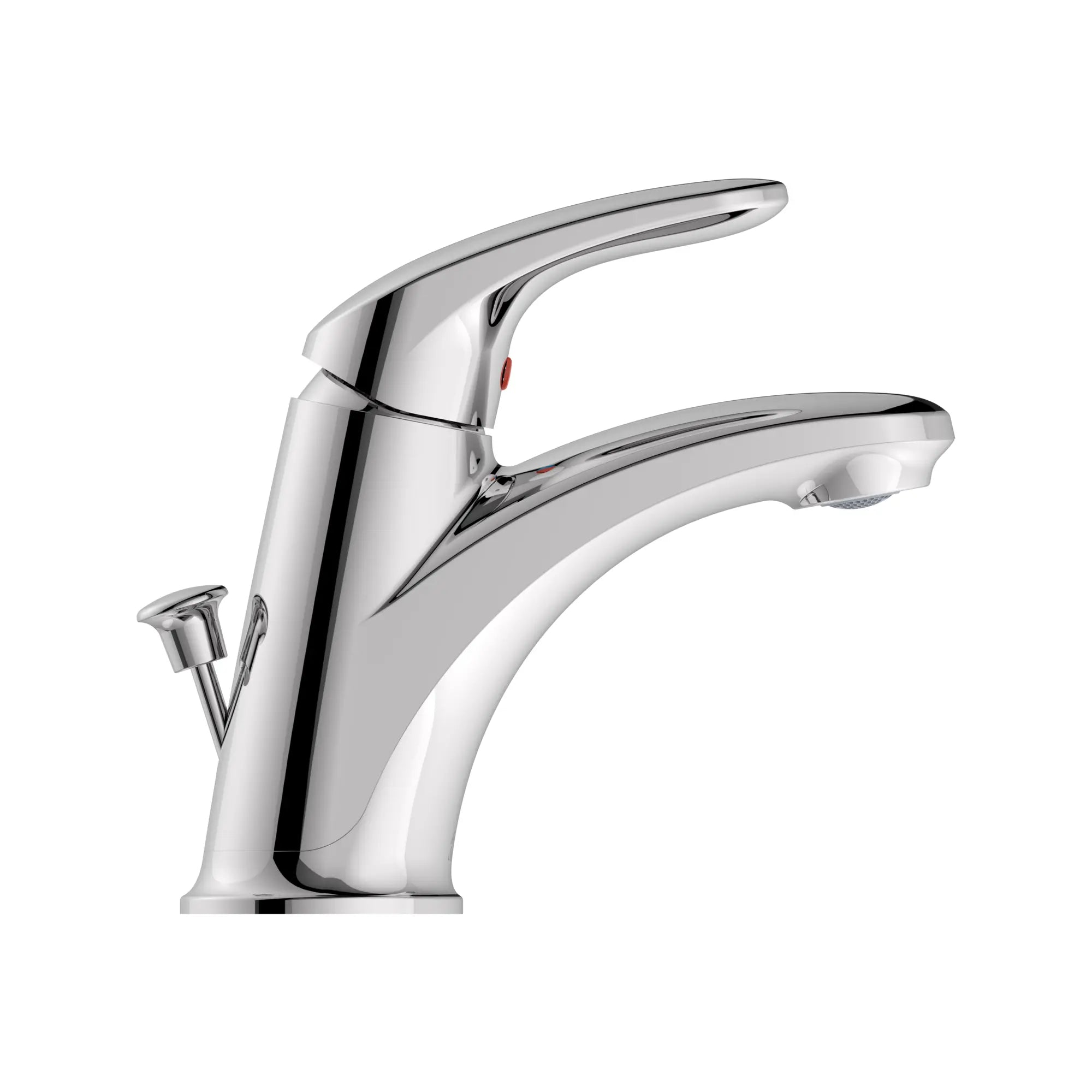 Colony PRO Single Hole Single Handle Bathroom Faucet - 1.2 GPM Water-Saving Design with Lever Handle - Perfect for Small Bathrooms & Powder Rooms