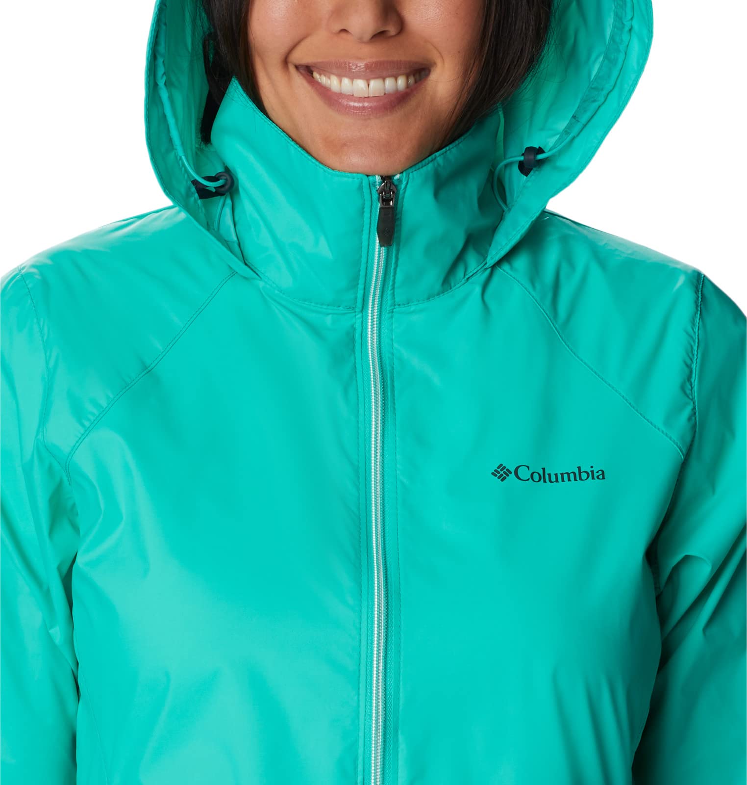 Columbia Women's Switchback III Jacket - Lightweight Waterproof Hiking Jacket for Outdoor Adventures, Travel & Everyday Wear
