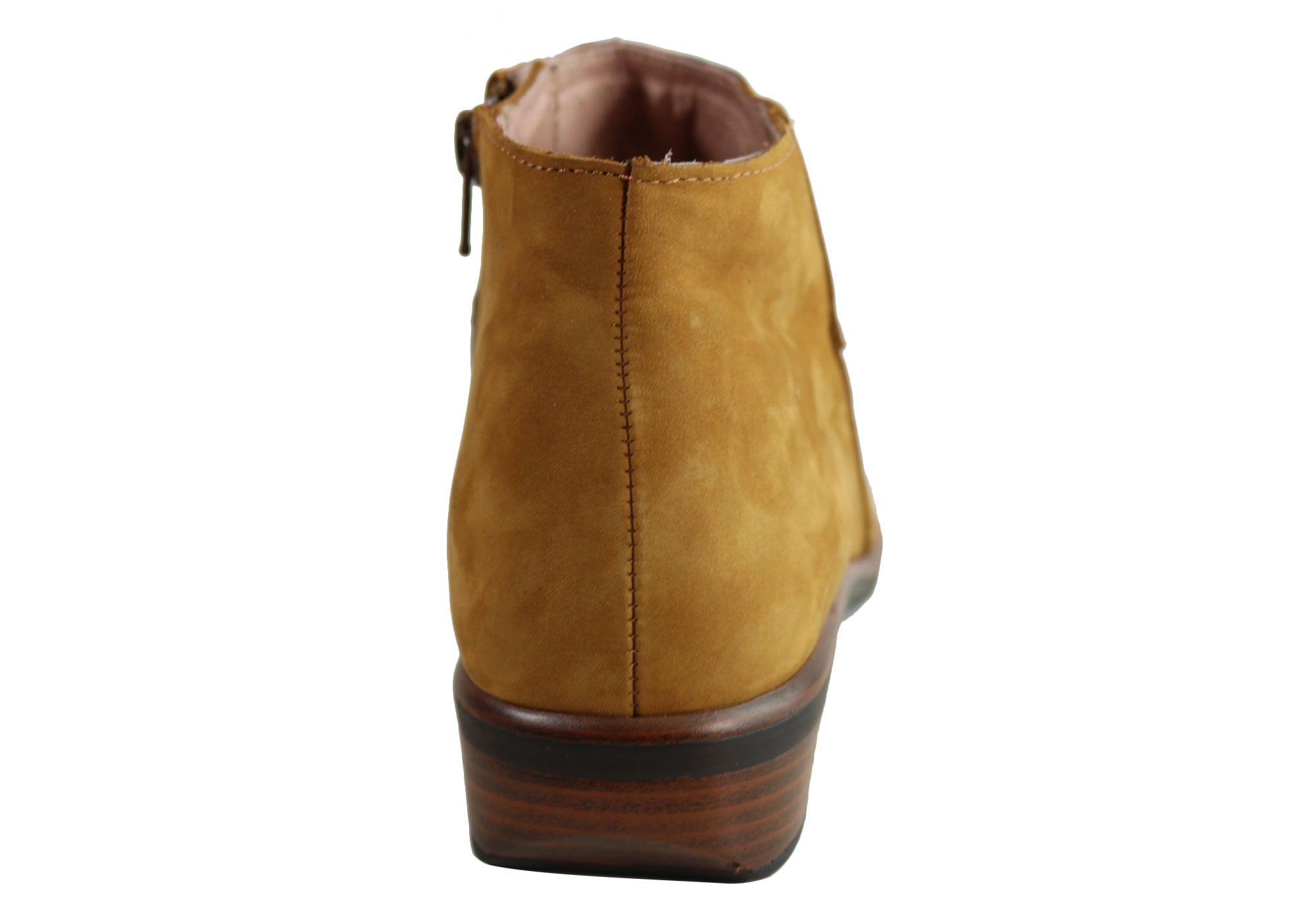 Naot Leveche Women's Nubuck Leather Comfortable Supportive Ankle Boots - Stylish & Cushioned Walking Shoes for Work, Travel & Everyday Wear