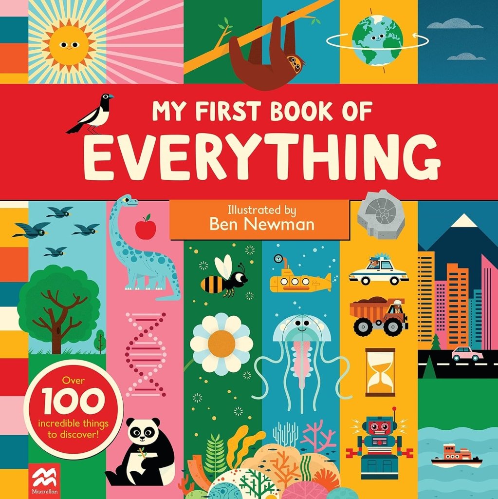My Very First Book of Everything by Ben Newman - Early Learning Board Book for Toddlers | Perfect for Baby Showers, First Birthday Gifts & Preschool Education