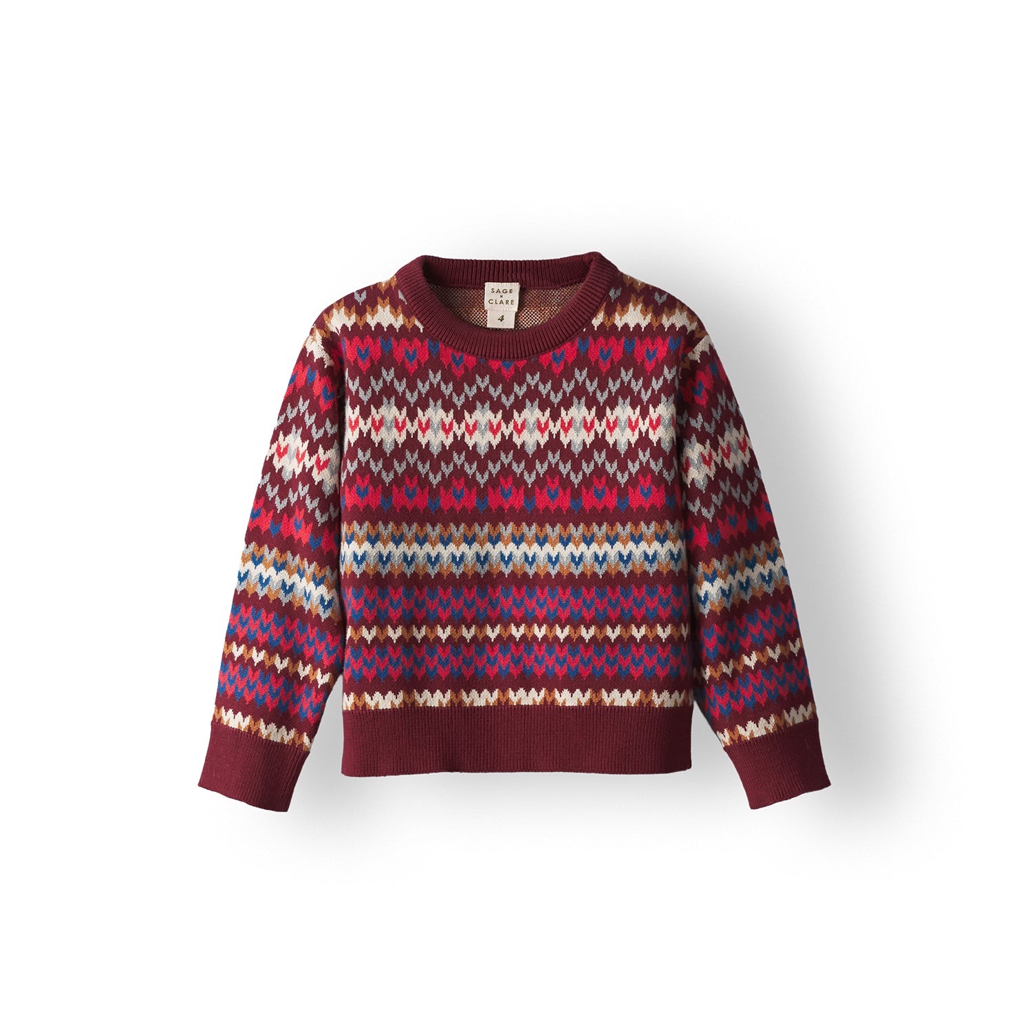 Arlette Kids Knit Sweater - Soft & Cozy Cotton Pullover for Boys & Girls - Perfect for School, Playdates & Winter Outfits
