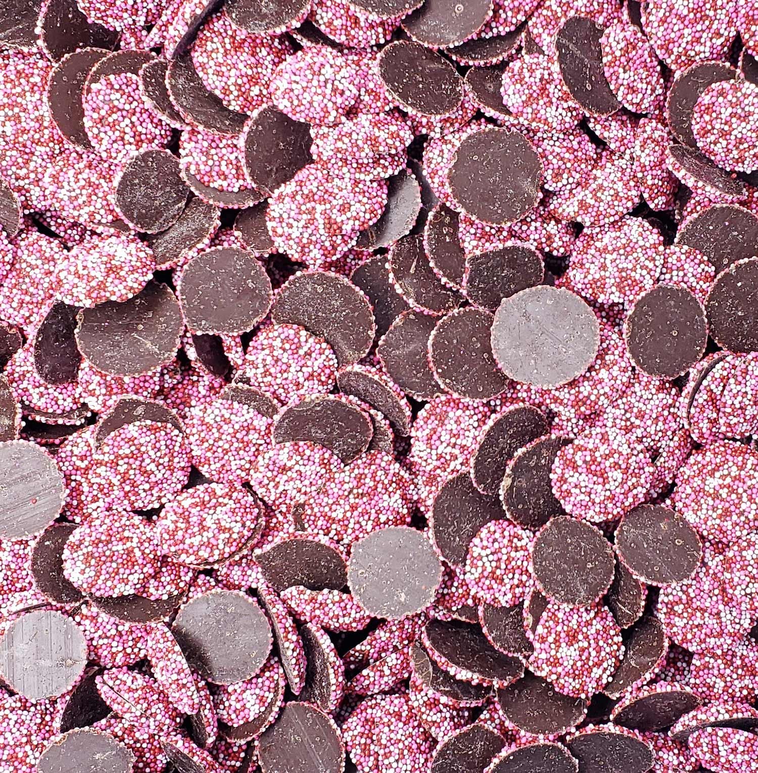 Valentine's Day Nonpareils Candy - 1 Lb Bulk for Baking, Decorating & Gift Giving - Perfect for Cupcakes, Cookies & Party Favors