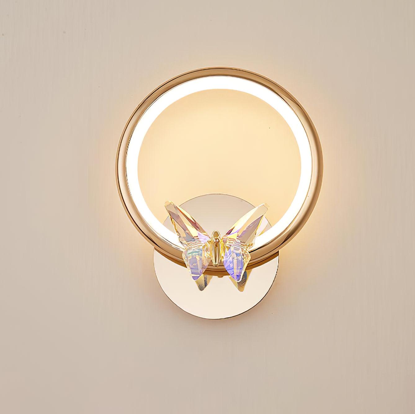 Magical Butterfly Wall Light - LED Night Light for Kids Room, Nursery, Bedroom Decor - Creates a Dreamy & Soothing Ambience for Sleep & Relaxation