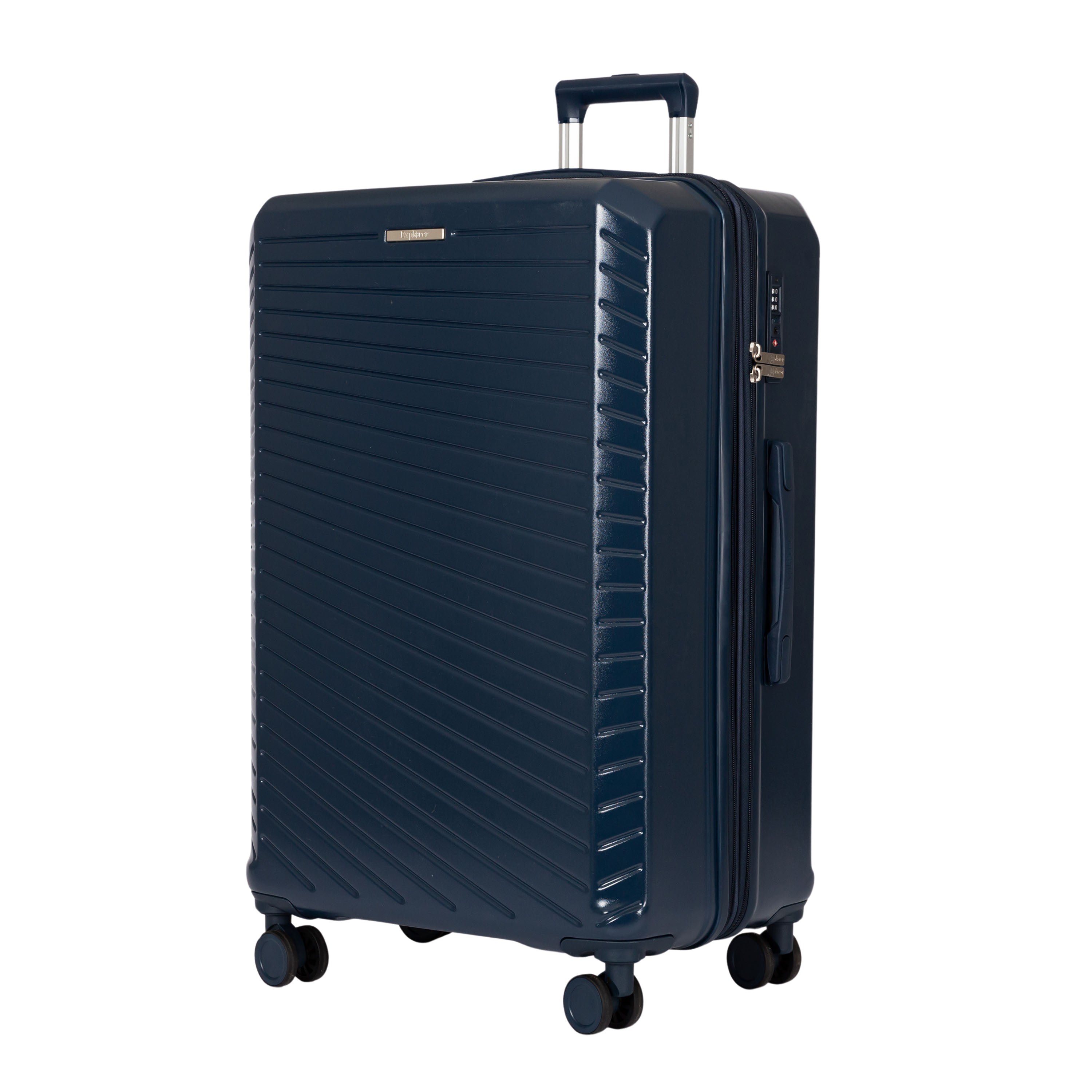 Explorer Passport Anti-Theft Expandable 3-Piece Luggage Set - Lightweight Carry-On Suitcase with TSA Lock for Travel, Business Trips & Vacations