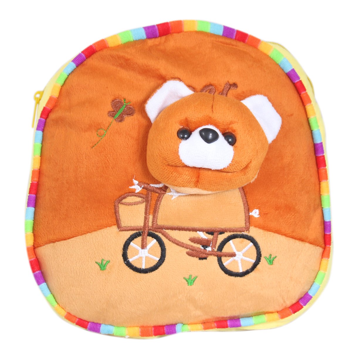 Tickles Smart Teddy School Backpack for Nursery & Junior Kids - 4L Capacity, Cute & Durable Bookbag for Preschool, Kindergarten & Daycare - Perfect for Books, Snacks & Supplies