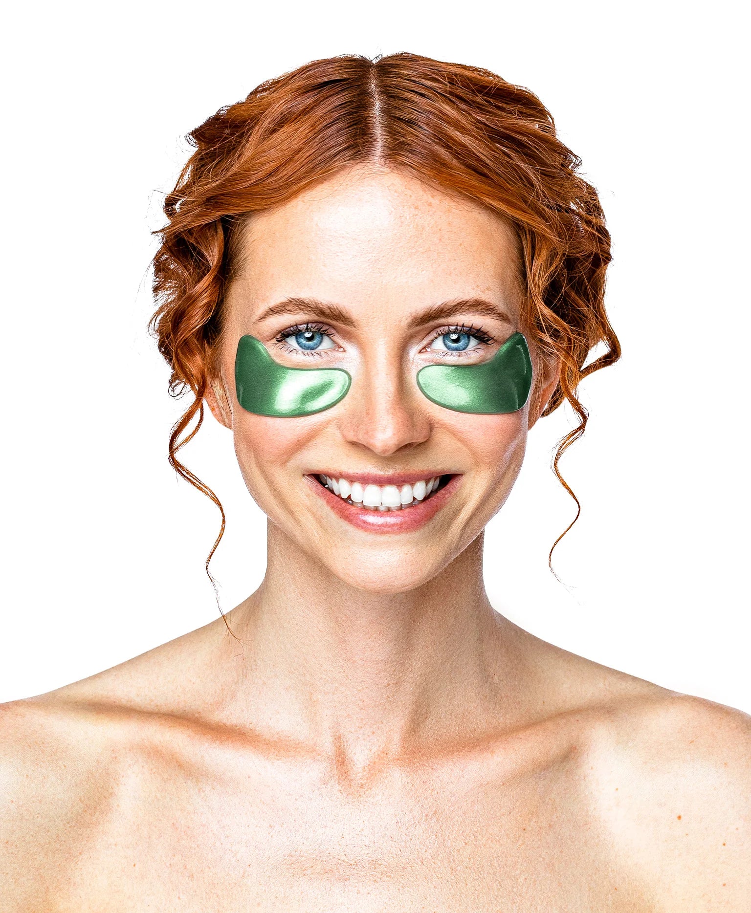 KNESKO Jade Eye Mask for Dark Circles & Puffiness - Cooling Under Eye Patches for Relaxation & Skincare - Perfect for Spa, Travel & Nighttime Routine