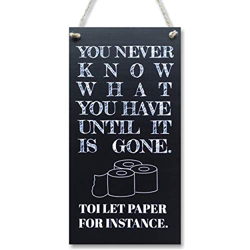 You never know