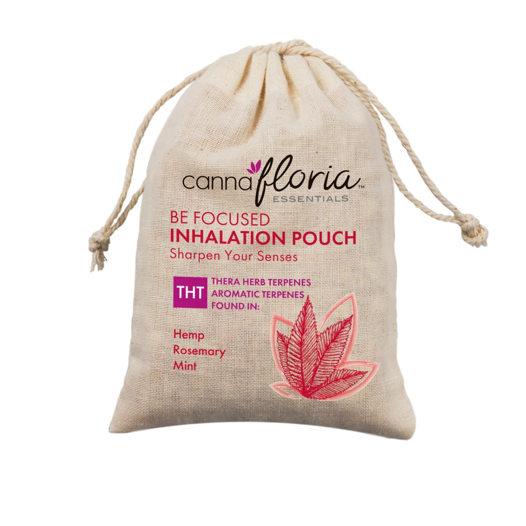 Cannafloria Inhalation Pouches - 2 Pack | Herbal Relaxation & Stress Relief | Perfect for Travel, Work, and On-the-Go Use