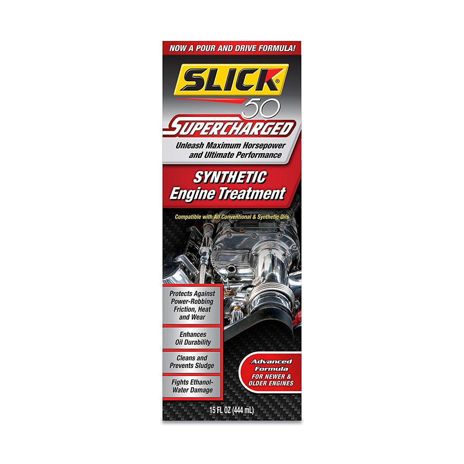 41306032 Engine Treatment - 32 oz. | High Performance Motor Oil Additive for Cars & Trucks | Reduces Friction, Improves Fuel Efficiency & Extends Engine Life | Ideal for Daily Commute, Long Trips & Heavy-Duty Use