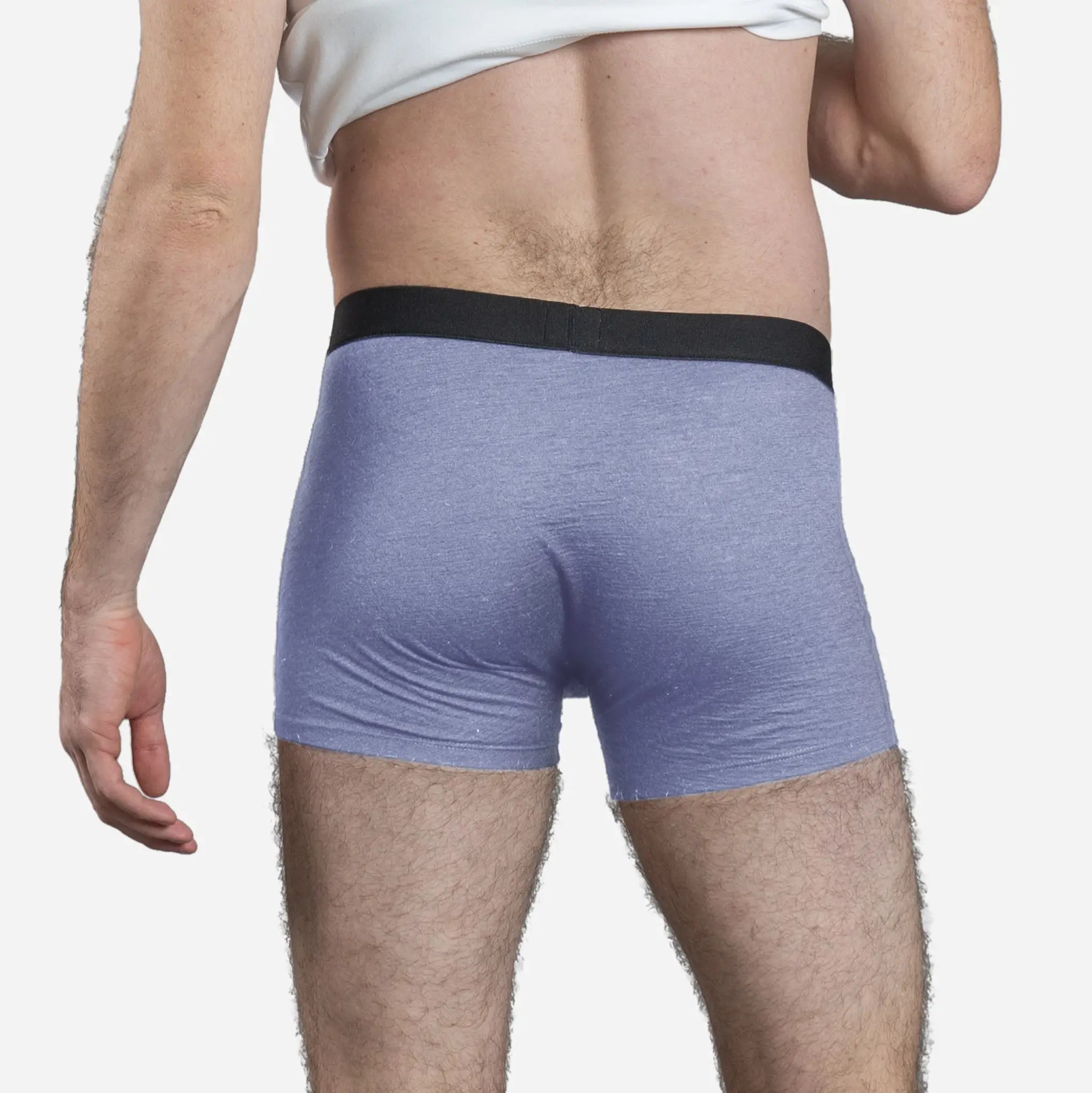 Ultra-Soft Men's Alpaca Wool Boxer Briefs - 160 GSM Lightweight Underwear for All-Day Comfort | Perfect for Travel, Hiking & Cold Weather Activities