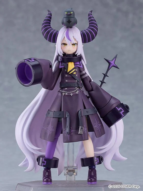 Figma #619 La+ Darknesss Hololive Production Action Figure - Anime Collectible for Fans, Display & Cosplay Scenes