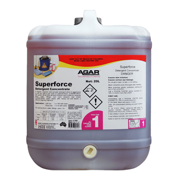 Agar Superforce Concentrated All Purpose Detergent | Spice Fragrance | Powerful Cleaning for Kitchen, Laundry & Household | Eco-Friendly Multi-Surface Cleaner