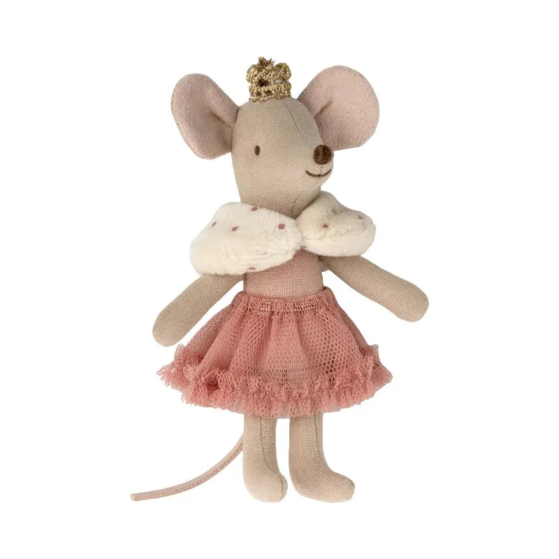 Maigle Matchbox Mouse Royal - Miniature Collectible Toy for Kids & Adults - Perfect for Dollhouse Decor, Gift Giving & Pretend Play