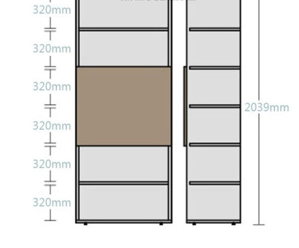 Christina NEW YORK HILTON Scandinavian Style Solid Hardwood Bookcase Display Shelf - Perfect for Living Room, Bedroom, Office & Library Storage