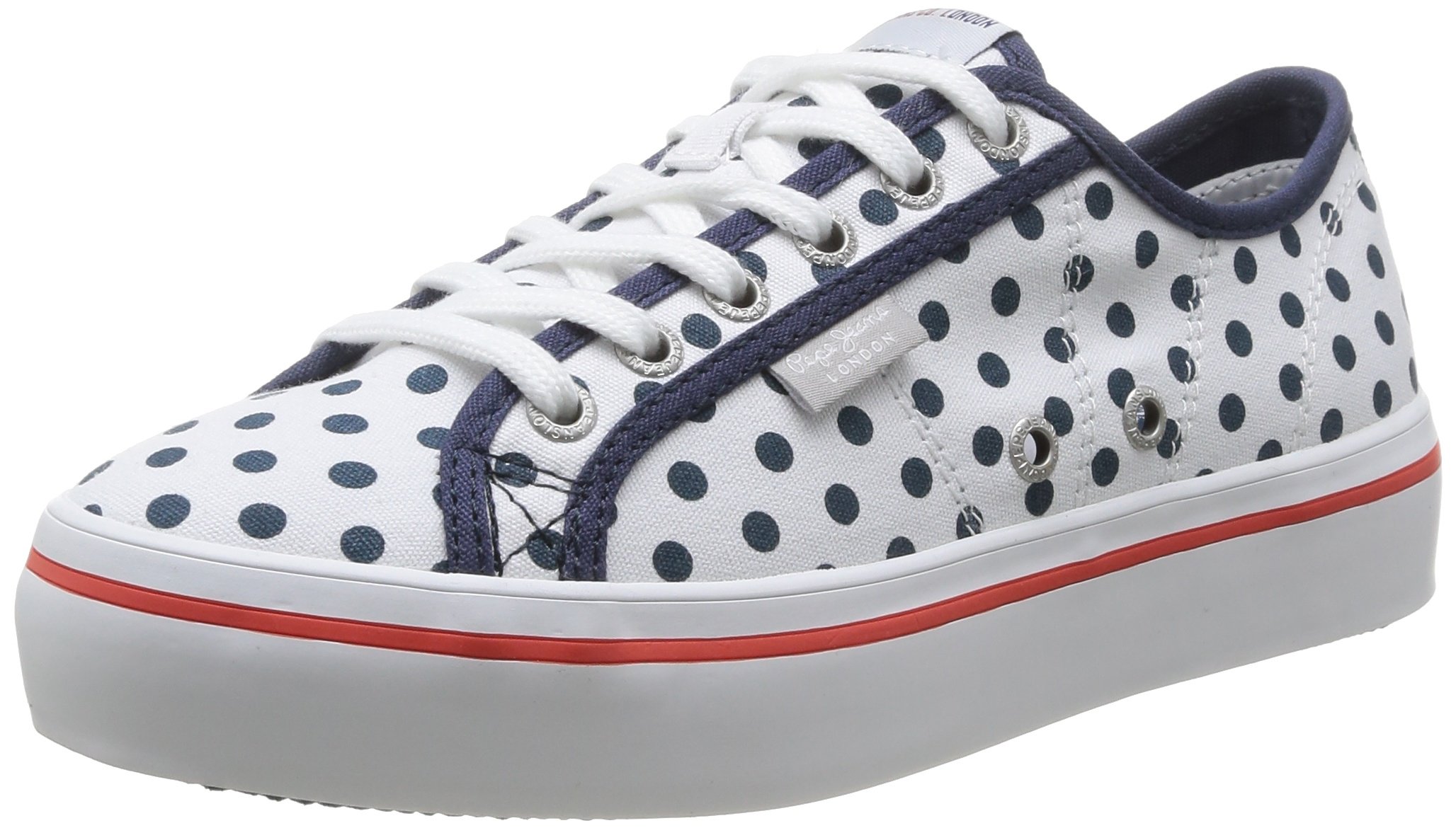 Pepe Jeans Women's Casual Low-Top Sneakers - Comfortable Walking Shoes for Women, Fashionable Streetwear & Everyday Wear