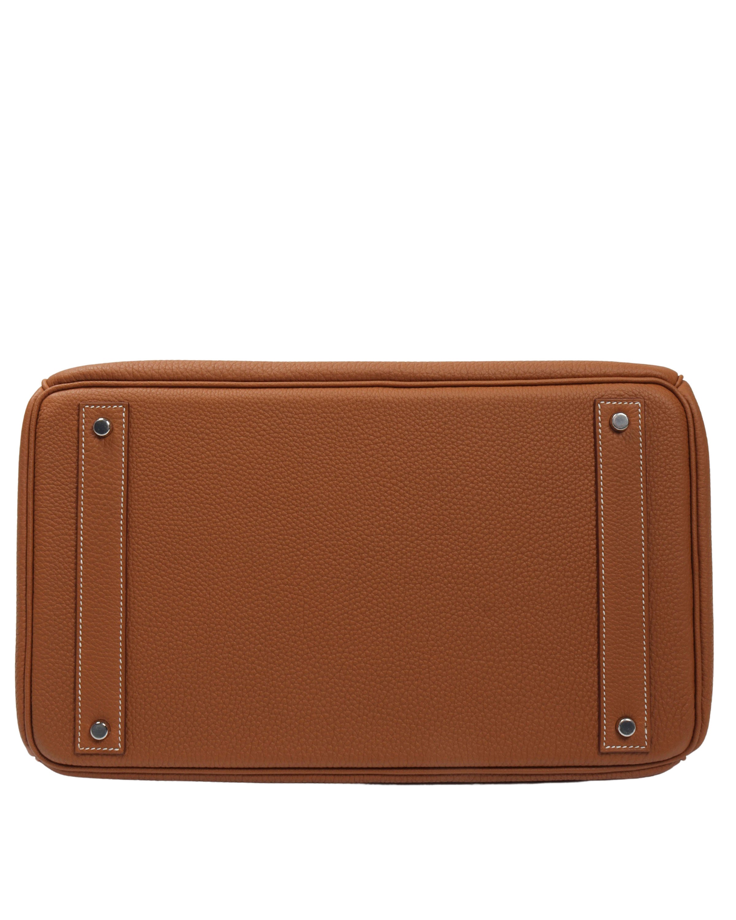 40cm HAC Togo Calfskin Birkin Bag in Natural Sable - Luxury Handbag for Women, Perfect for Work, Travel & Special Occasions