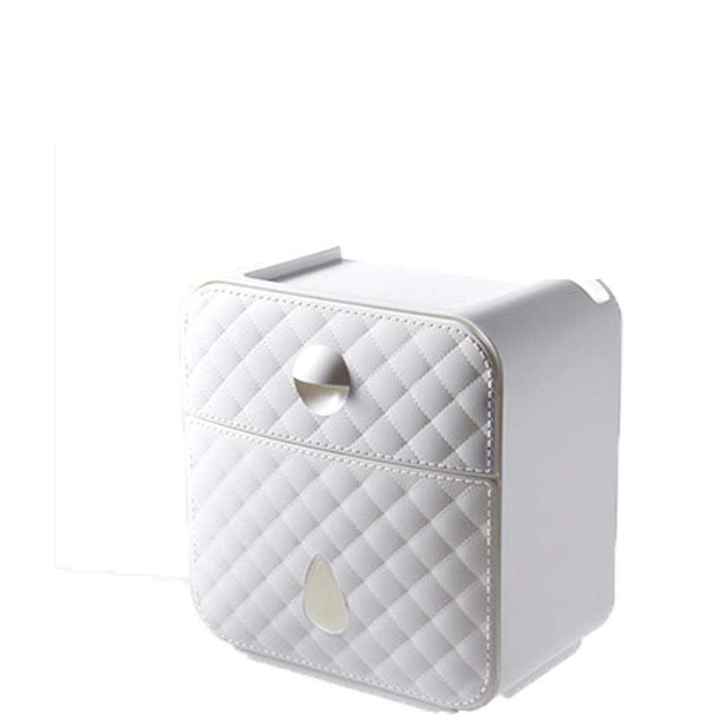 Stainless Steel Toilet Paper Holder - Waterproof Bathroom Tissue Roll Dispenser for Home, RV & Office - Wall Mount or Freestanding Design
