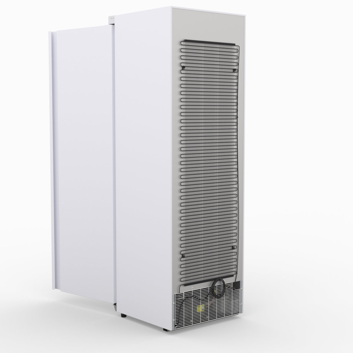 AG 400L Upright Single Door Light Duty Ventilated Freezer F400V - Commercial & Home Use for Restaurants, Grocery Stores, and Kitchen Storage