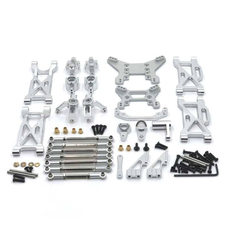 WLtoys 1/10 Scale 104001 104002 RC Car Metal Upgrade Parts Kit - Replacement & Customization for Off-Road Racing & Hobbyist RC Car Enthusiasts