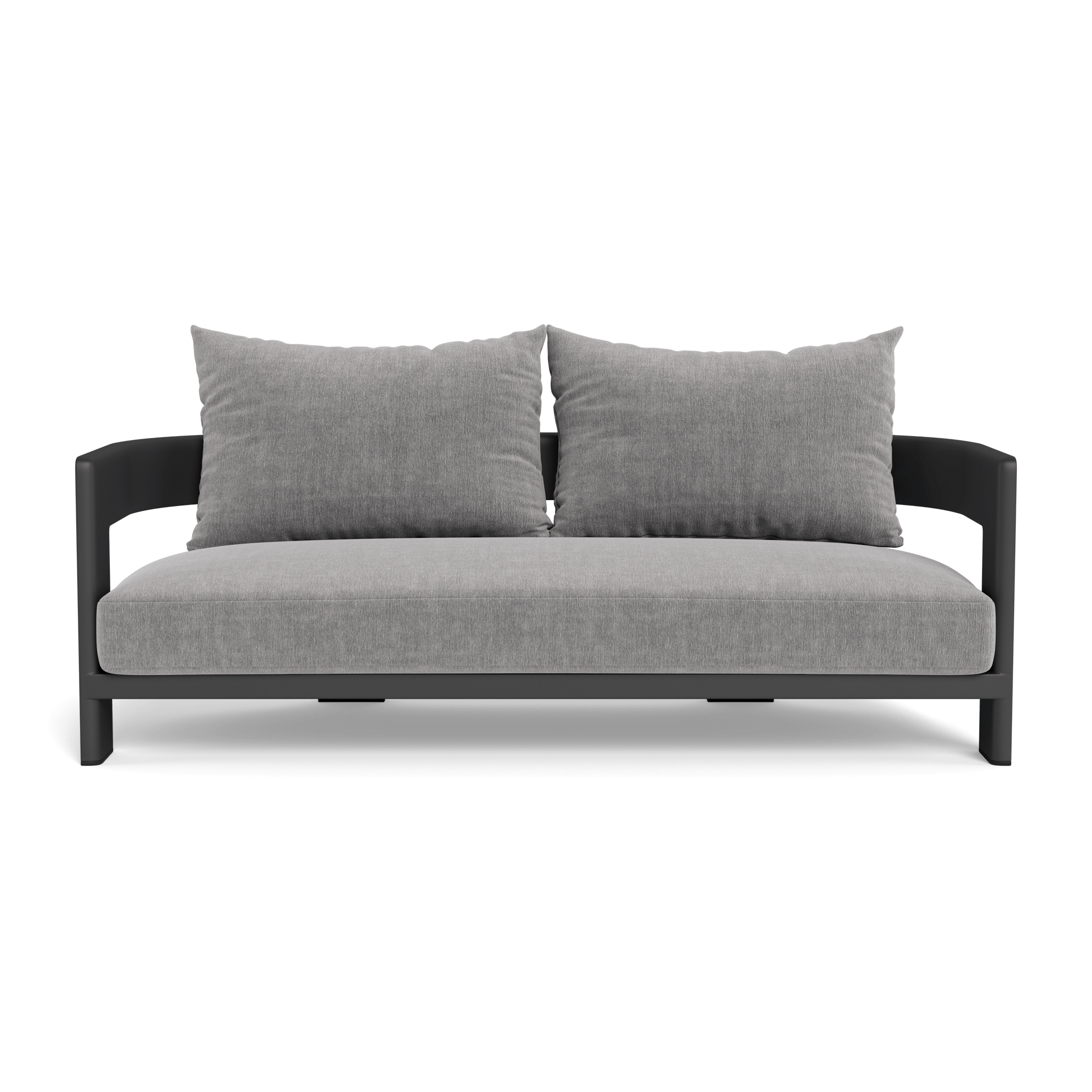 Victoria Aluminum 2-Seat Outdoor Patio Sofa - Lightweight & Weather-Resistant for Garden, Poolside, or Balcony Relaxation