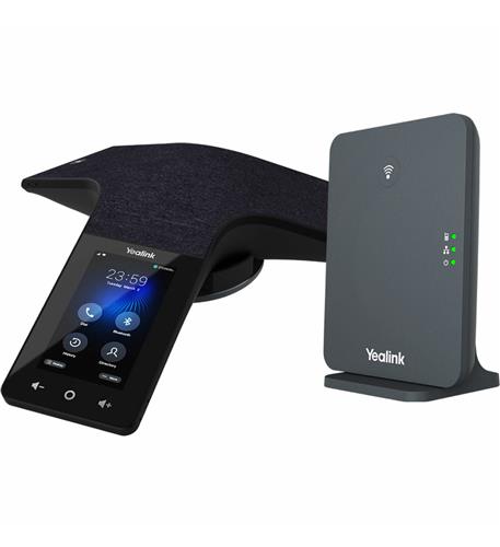 Yealink DECT Conference Phone with W70B Handset - Ideal for Business Meetings & Office Communications