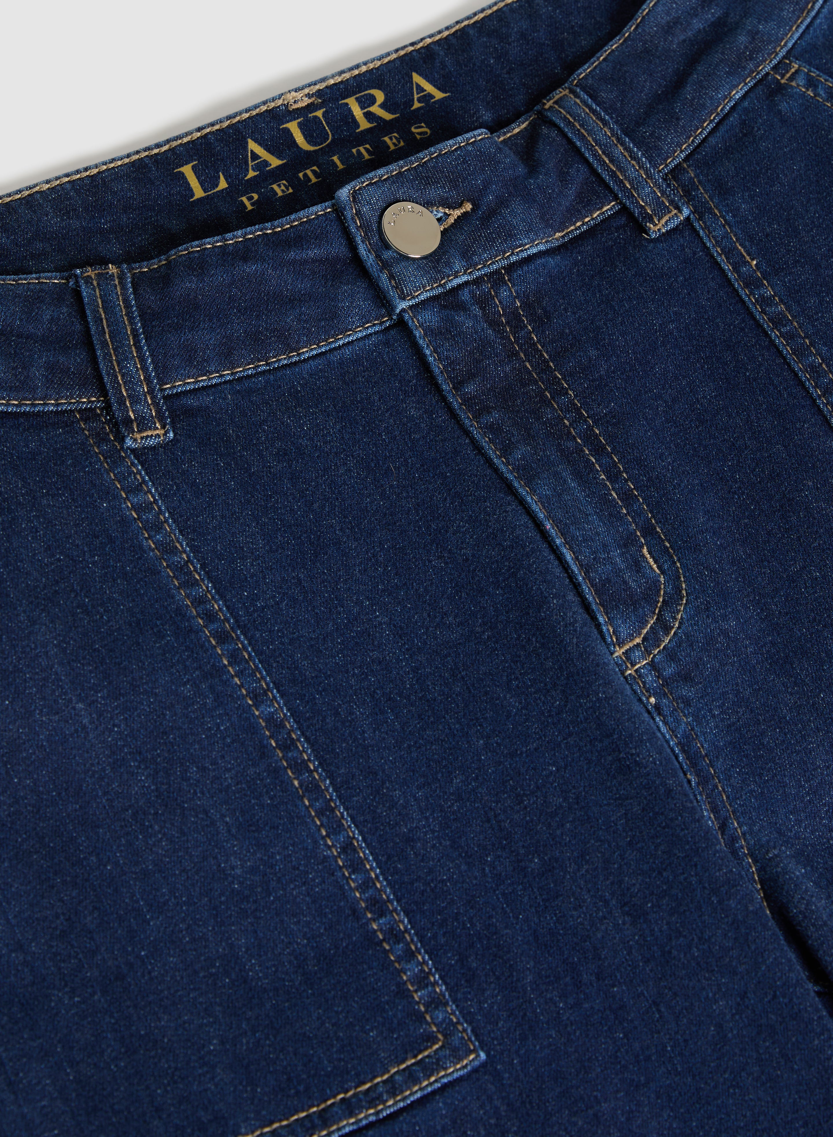 Cropped Wide Leg Jeans for Women - High Waisted Distressed Denim Pants - Trendy Casual & Streetwear Outfits - Perfect for Summer, Travel & Everyday Wear