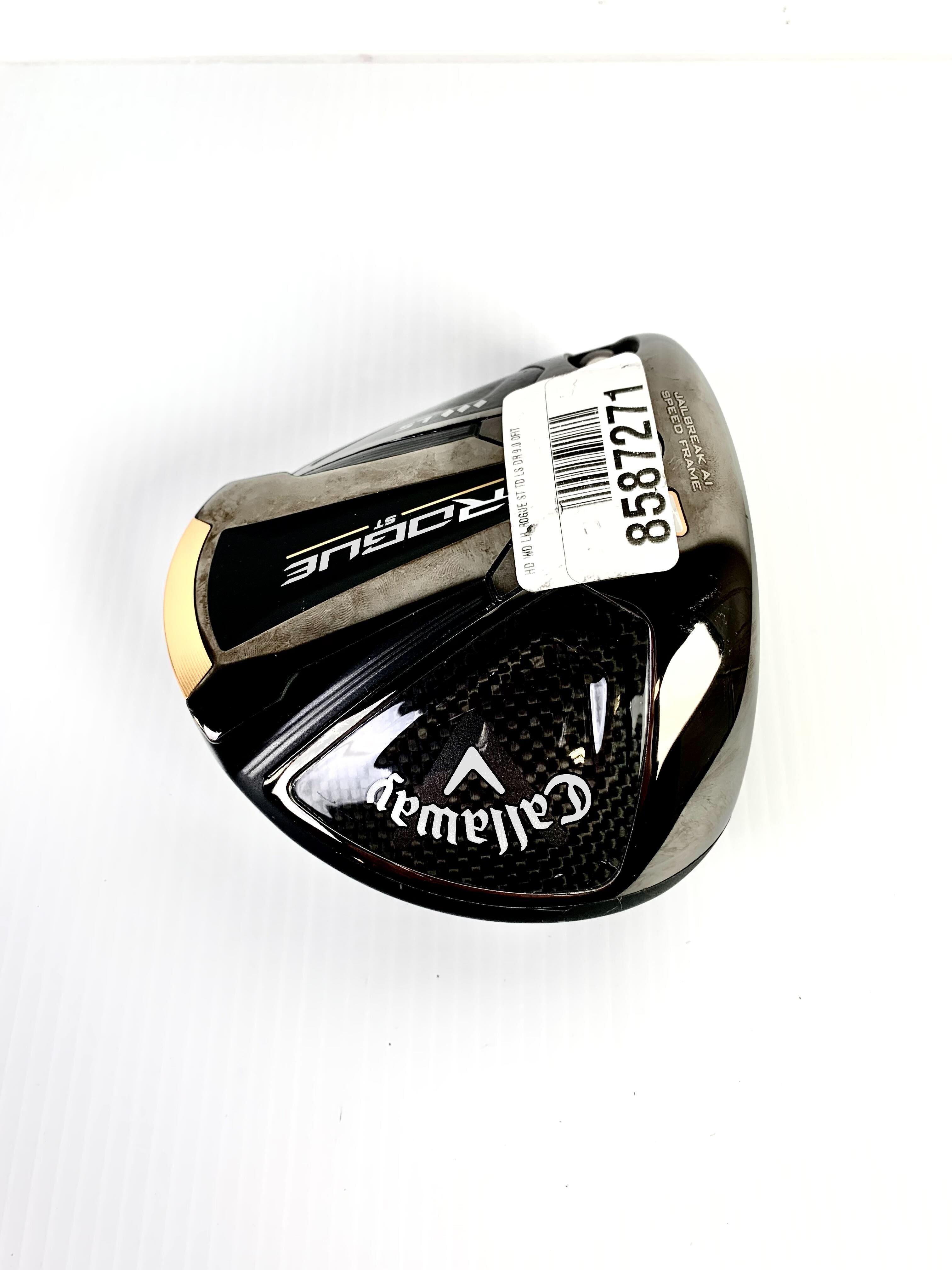 Used Callaway Rogue ST Triple Diamond LS Driver 9° Left-Handed Golf Club - Perfect for Low Spin Long Drives on the Course