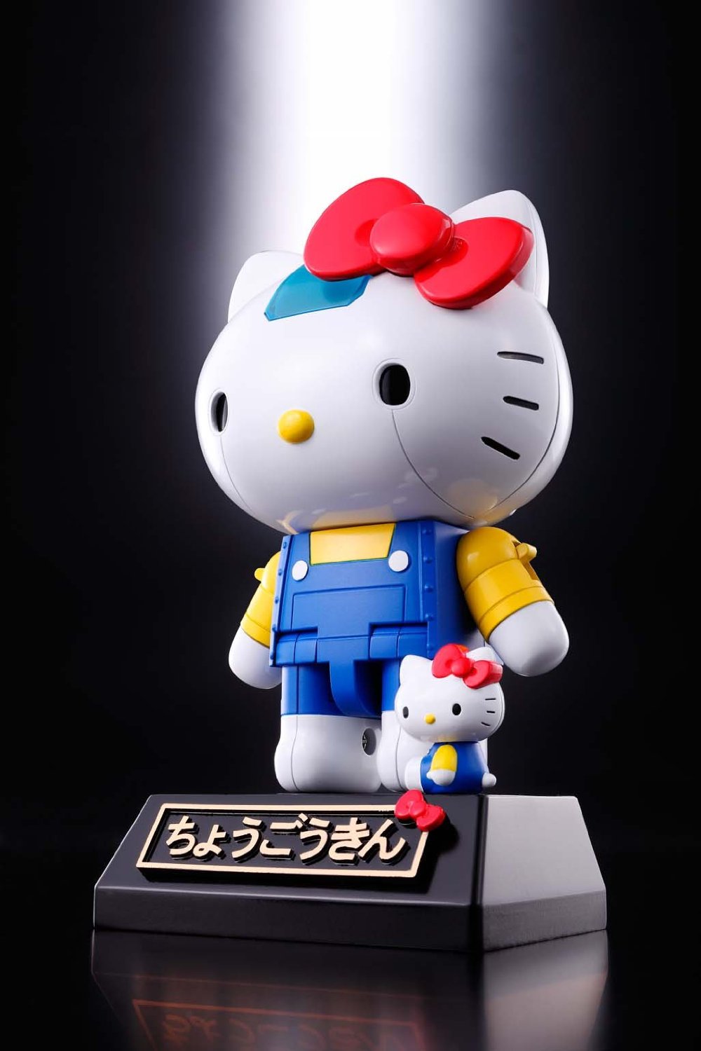 Chogokin Hello Kitty Blue Version Action Figure - Collectible Anime Toy for Fans & Gift for Kids | Perfect for Display, Play, and Anime Collections