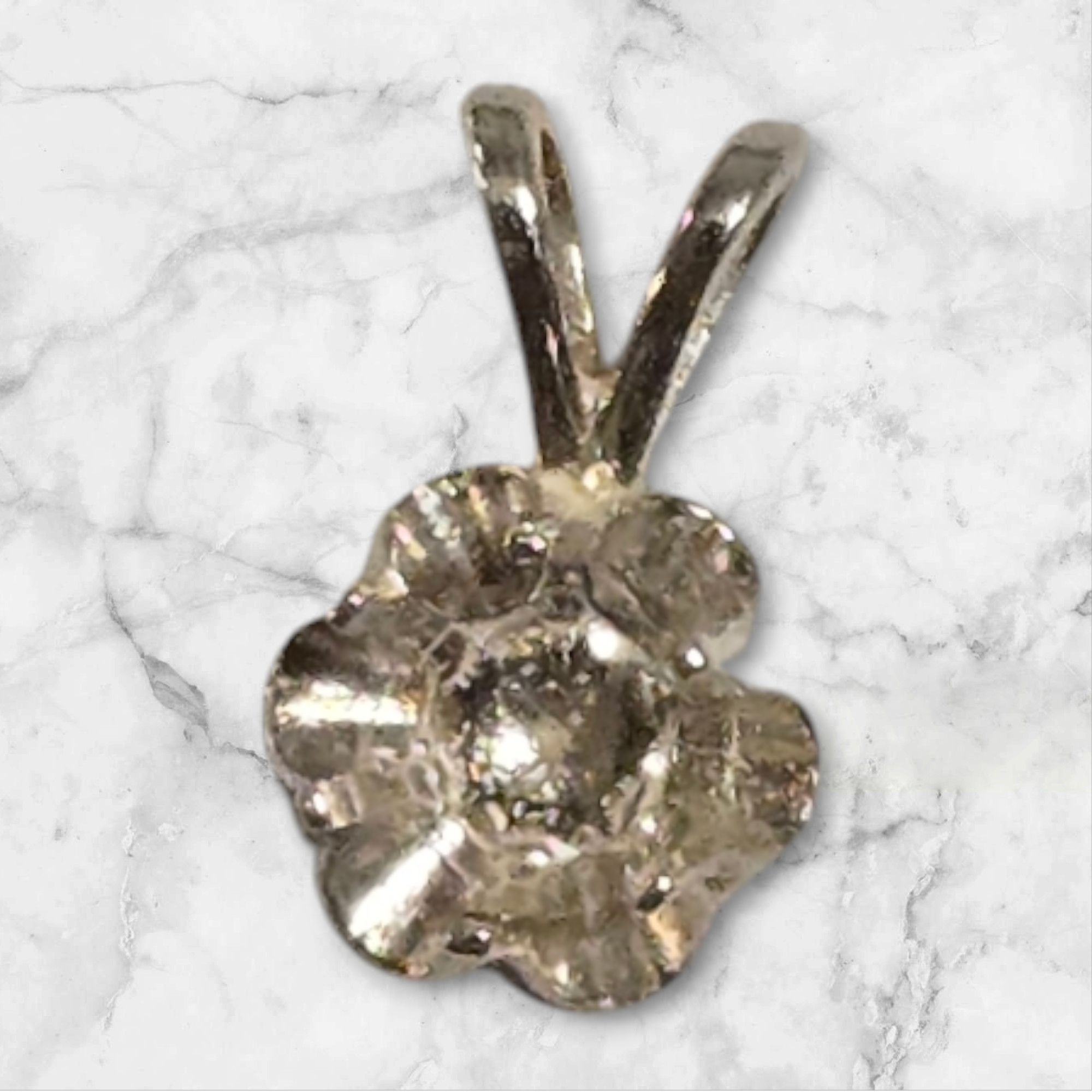 Solid Sterling Silver & 14K Gold 2mm-5.5mm Round Buttercup Pendant Setting - Handcrafted in USA | Perfect for Necklace Making, Jewelry Design & DIY Gifts