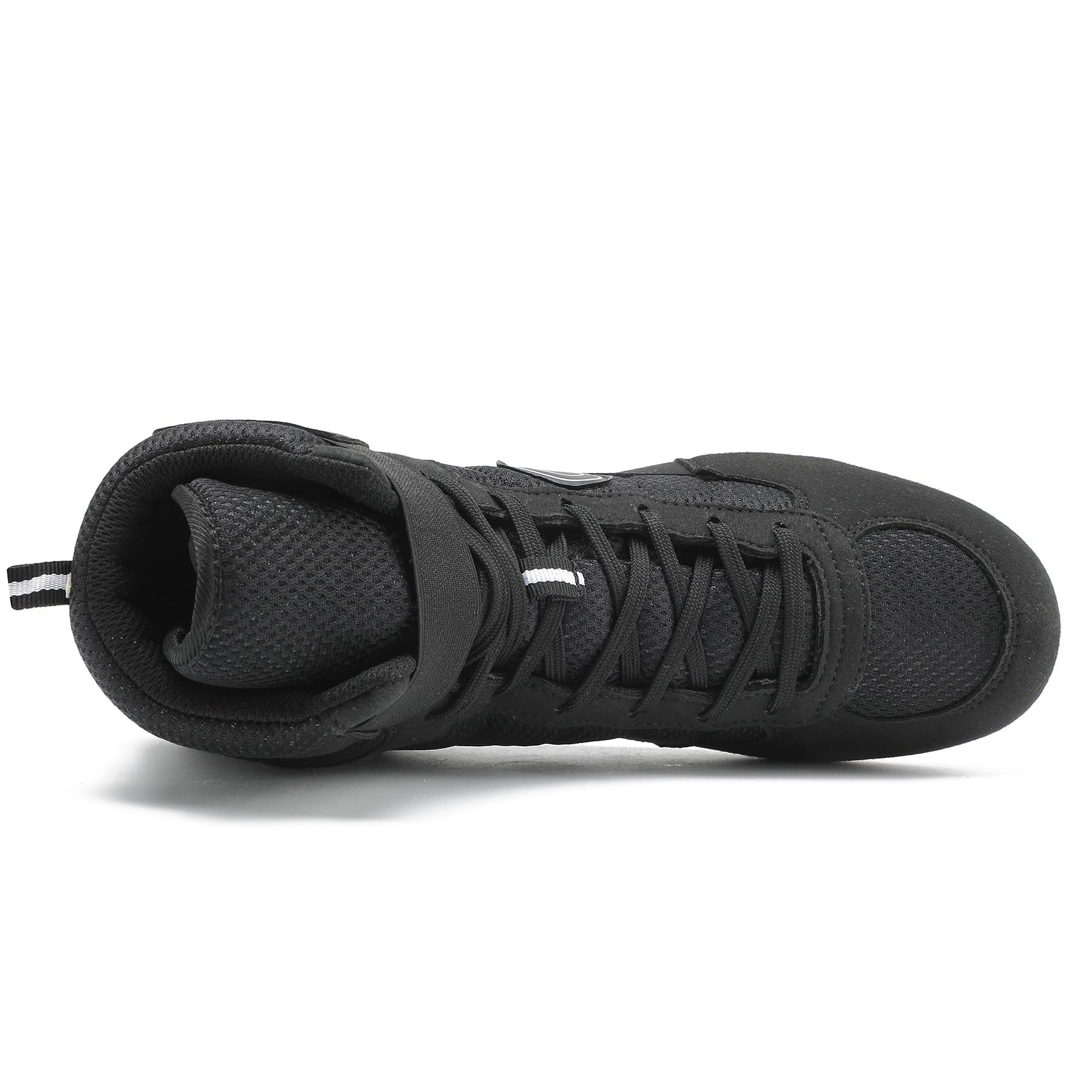 Best Men's Wrestling Shoes for Boxing & MMA - Lightweight Black Training Shoes for Combat Sports & Gym Workouts