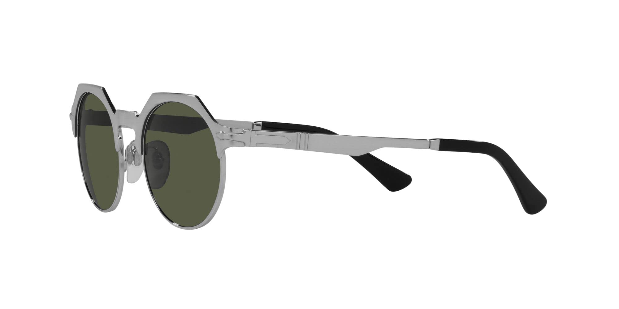 Persol PO2488S Hexagonal Sunglasses for Men & Women - Polarized UV Protection, Lightweight & Stylish - Perfect for Driving, Travel & Outdoor Activities