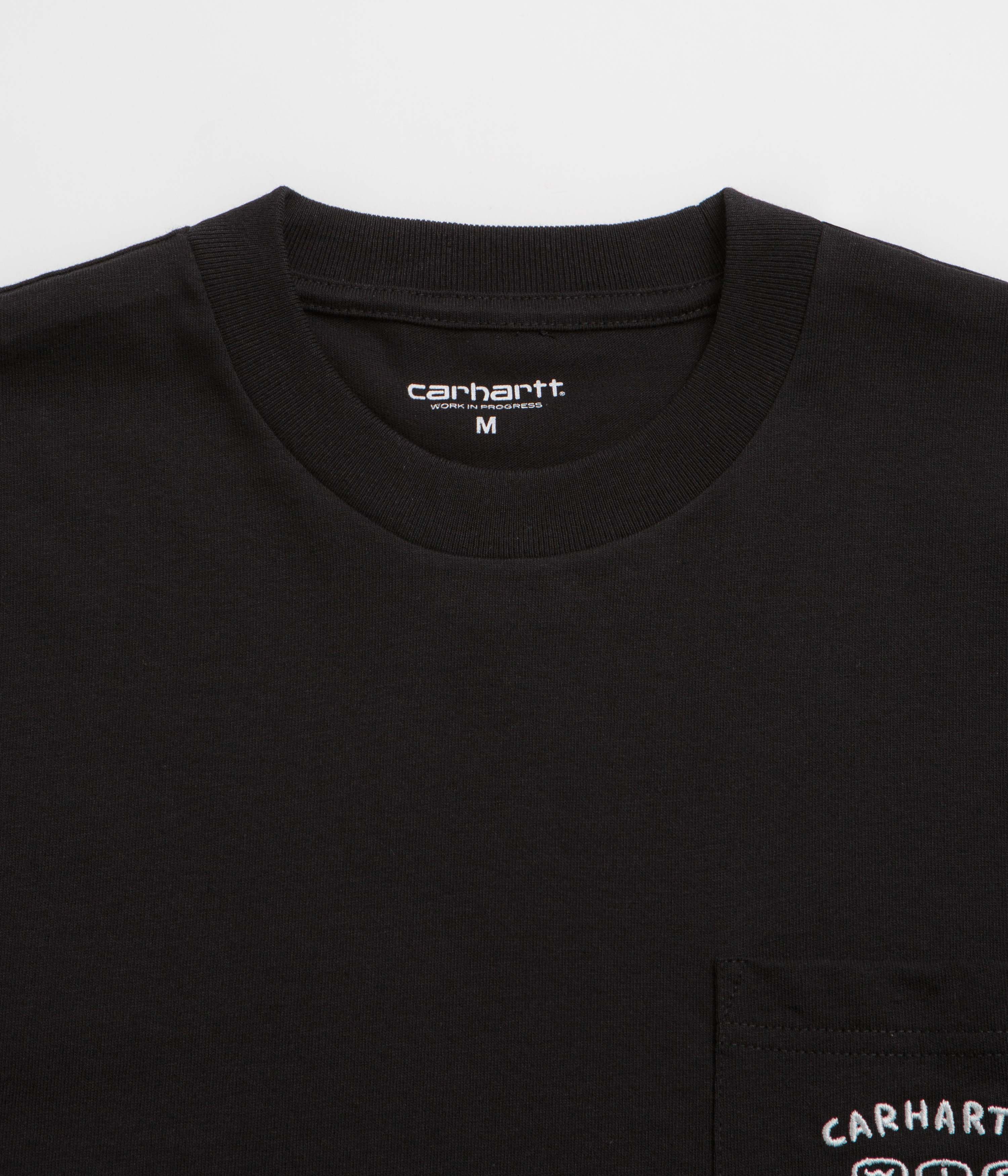 Carhartt Fragments Pocket T-Shirt for Men & Women | Black & White | Casual Streetwear & Workwear | Perfect for Everyday Wear & Outdoor Activities