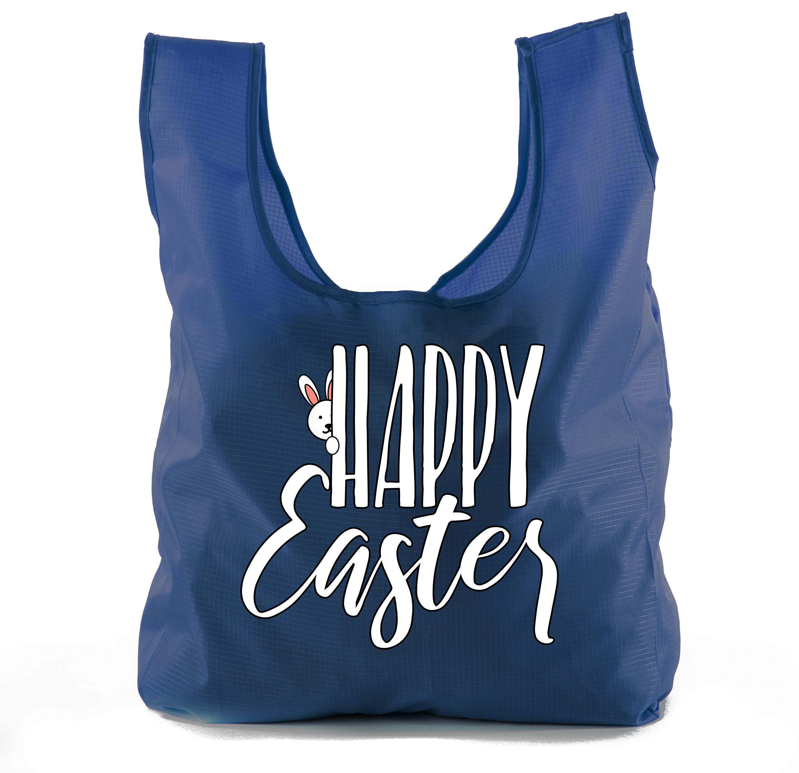 Easter Treat Bags - Reusable Easter Bunny Basket Tote Bags for Egg Hunts, Party Favors & Gift Giving - Eco-Friendly Easter Decorations & Party Supplies