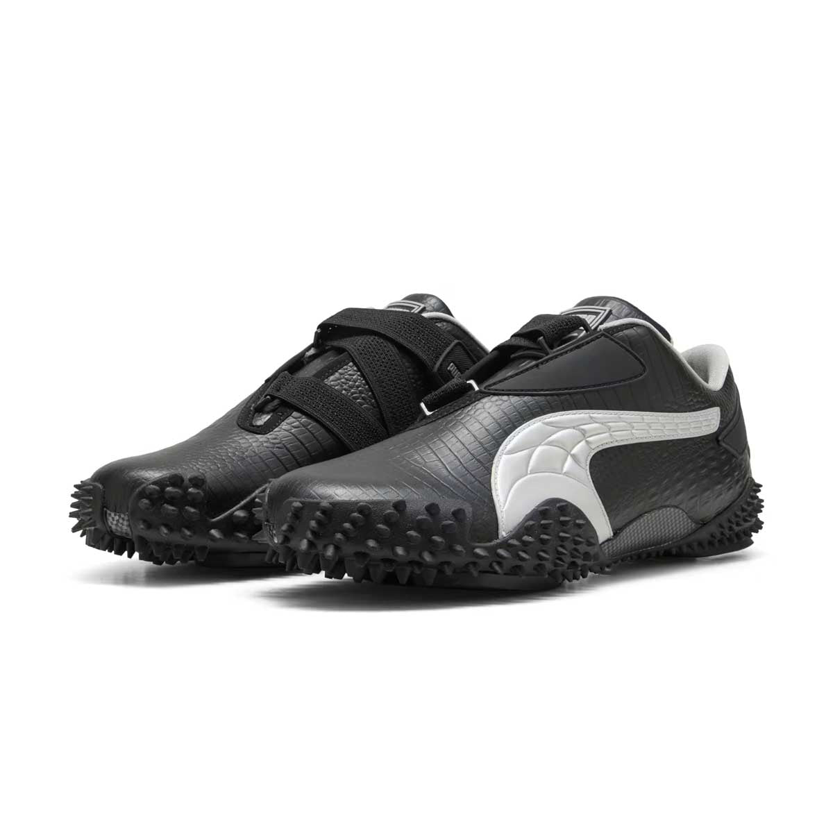 PUMA Mostro OG Sneakers - A$AP ROCKY Collaboration in Black & Silver | Men's Streetwear Fashion Shoes for Casual Wear & Urban Style