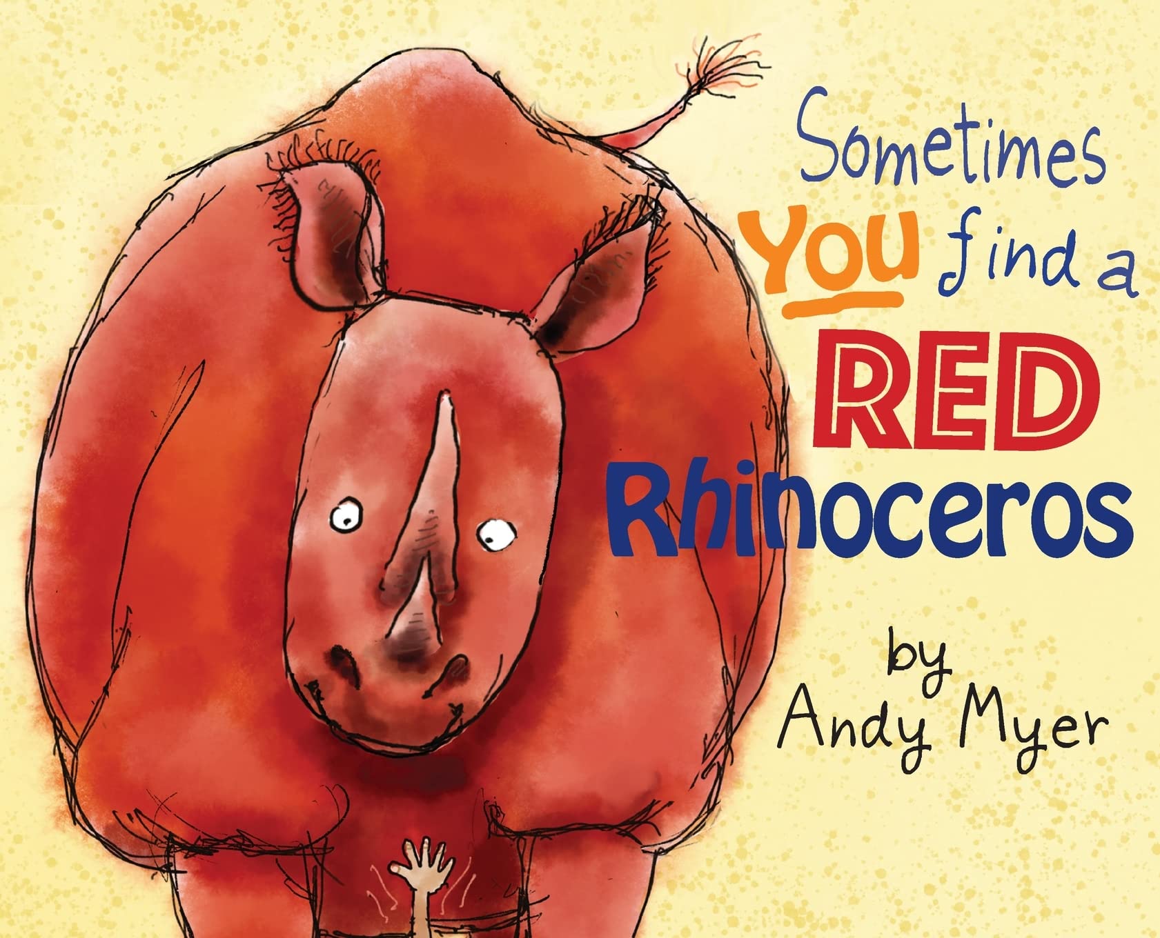 Red Rhinoceros Plush Toy - Unique & Cute Stuffed Animal for Kids & Collectors | Perfect Gift for Birthdays, Parties & Home Decor