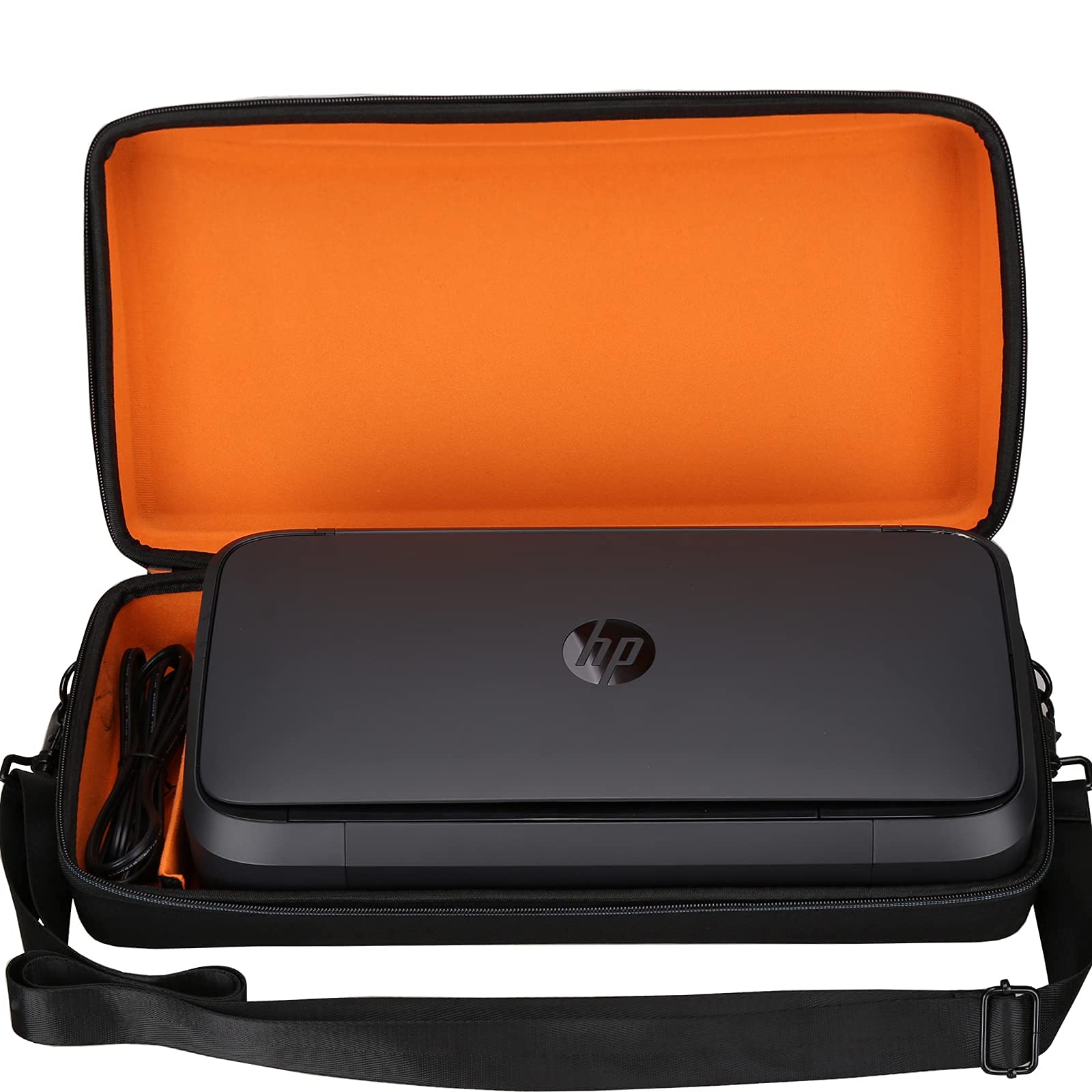 Premium Hard Travel Case for HP OfficeJet 250 All-in-One Portable Printer (CZ992A) - Durable Protective Cover for Business Travel & Mobile Printing
