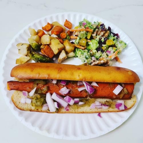 Gluten Free Vegan Hot Dog Buns - 2 Pack | Soft Allergy Friendly Buns for BBQ, Picnics & Family Gatherings | O'Doughs Brand