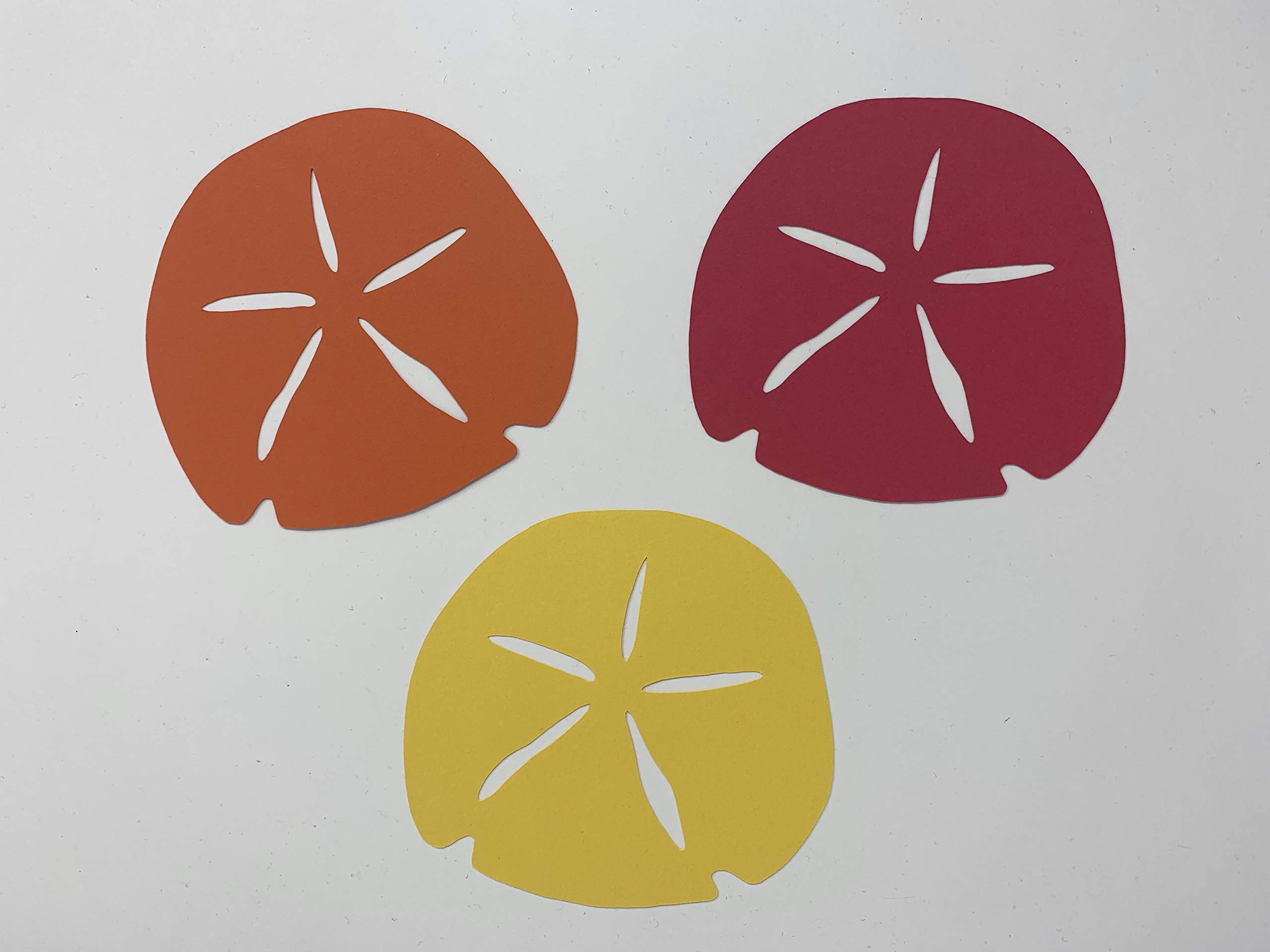 Sand Dollar Die Cuts - 25pcs Ocean-Themed Party Decorations for Beach Birthday, Classroom & Nautical Events - Perfect for Coastal Weddings, Baby Showers & Summer Decor