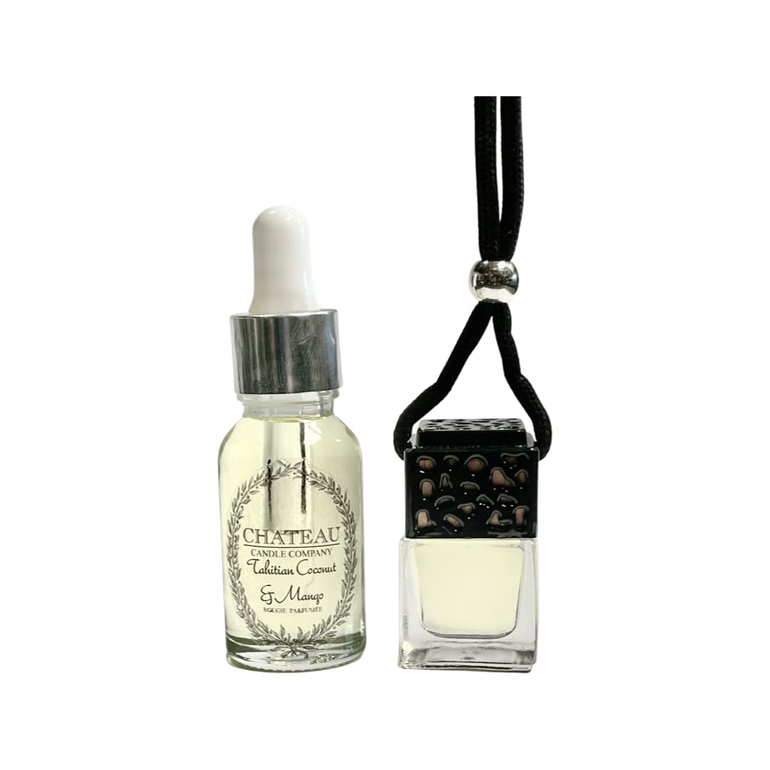Luxury Car Scent Freshener Diffuser with Refill Dropper | Premium Car Perfume & Odor Eliminator | Refillable Hanging Air Freshener | Perfect Holiday Gift for Car Enthusiasts | Ideal for Daily Commute & Road Trips