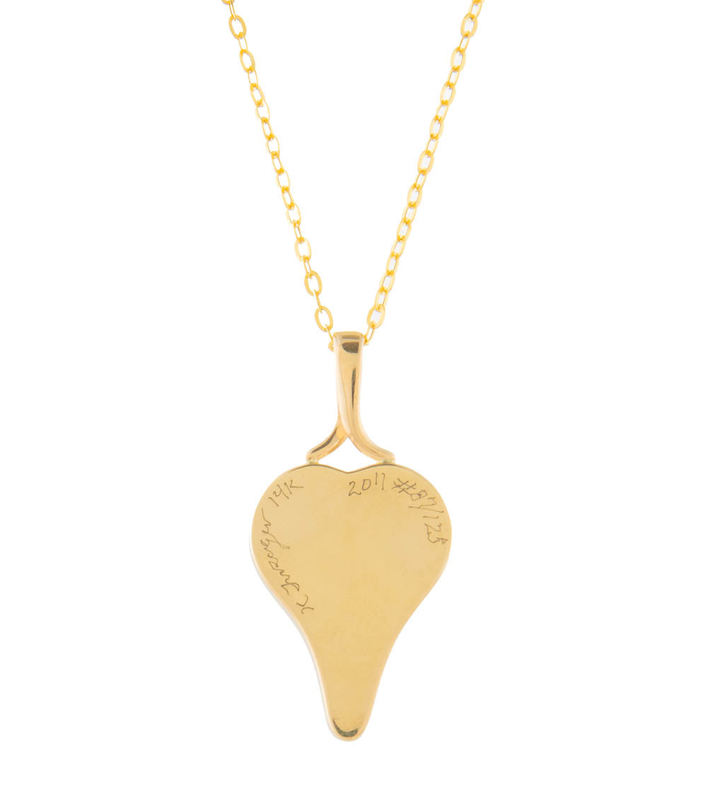 Heart Xi - Cute Heart-Shaped Necklace for Women, Romantic Valentine's Day Gift, Perfect for Anniversaries & Date Nights