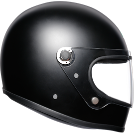 AGV X3000 Mono Matt Black Motorcycle Helmet - DOT & ECE Certified for Safety - Lightweight & Comfortable for Long Rides - Perfect for Street Biking, Racing & Commuting