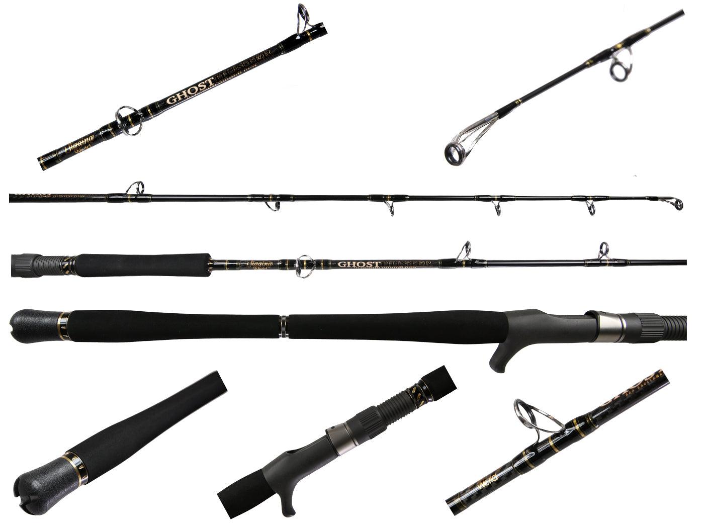 Jigging World Ghost Hunter Casting Rod - Premium Saltwater Fishing Rod for Offshore & Inshore Angling - Perfect for Jigging, Trolling, and Bottom Fishing Adventures