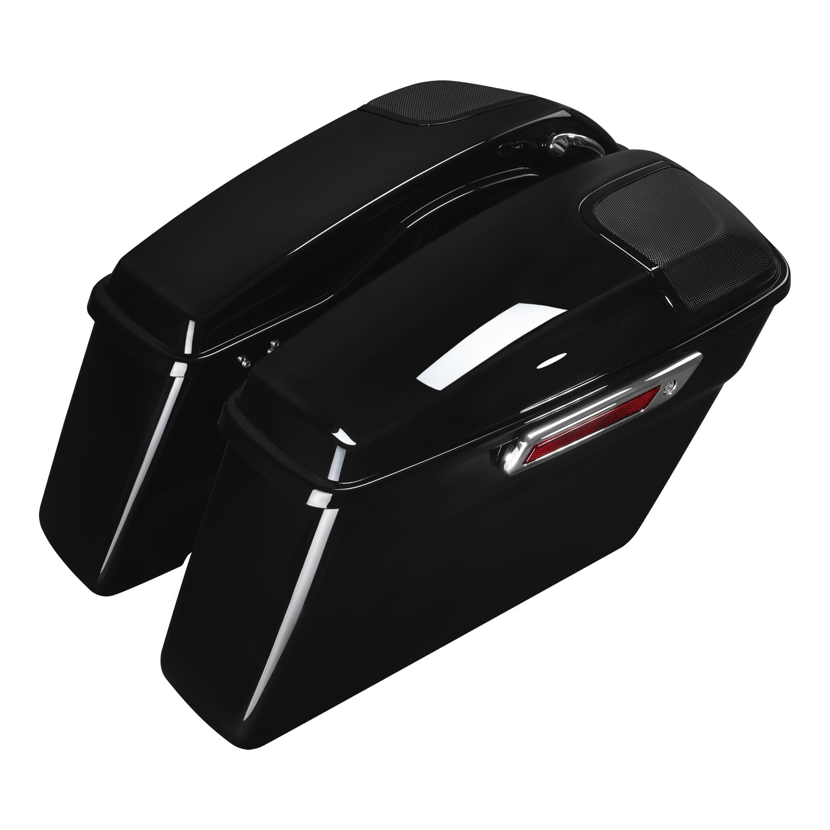 Premium TCMT Hard Saddlebags with 5 x 7