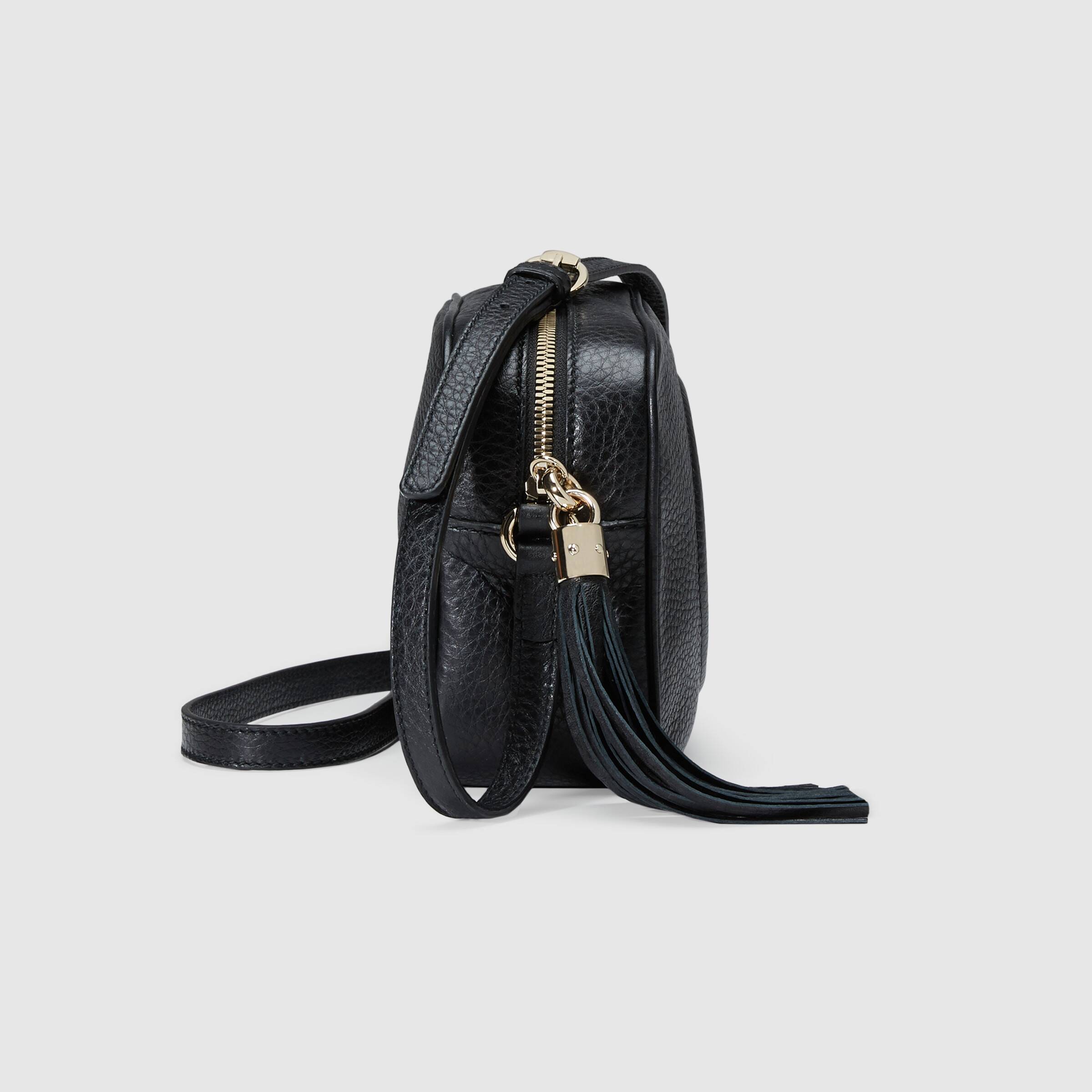 Gucci Soho Small Leather Disco Bag for Women - Black Crossbody Purse | Perfect for Date Night, Parties & Everyday Use