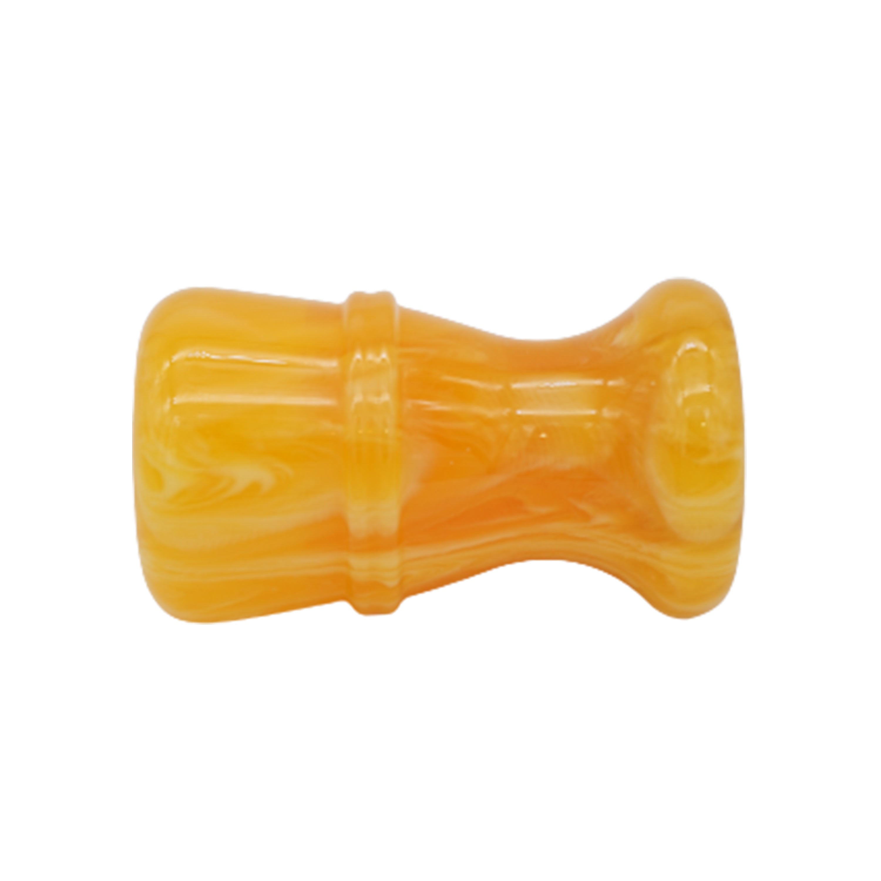 Premium Amber Handcrafted Shaving Brush Handle for Wet Shaving - Fits 24mm & 26mm Knots - Perfect for Traditional Barber Shaving & Luxury Grooming Gifts