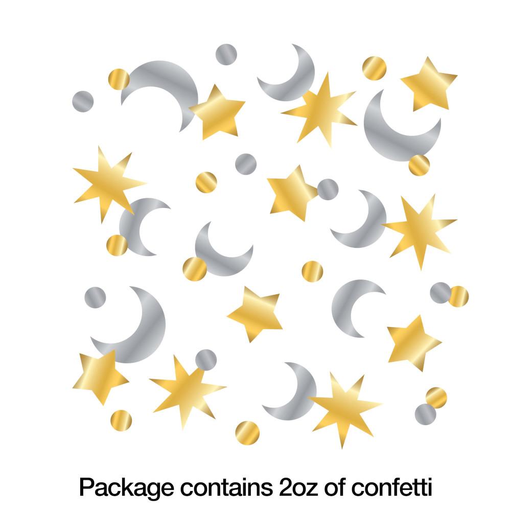 12-Piece Bulk Starry Night Confetti - Perfect for Party Decorations, Wedding Celebrations & DIY Crafts
