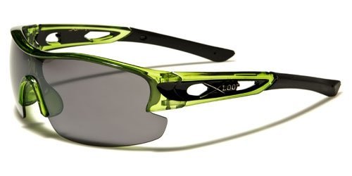 X-Loop XL6573 Polarized Sports Sunglasses for Men - UV Protection Wrap-Around Shield for Baseball, Fishing, Cycling & Outdoor Activities