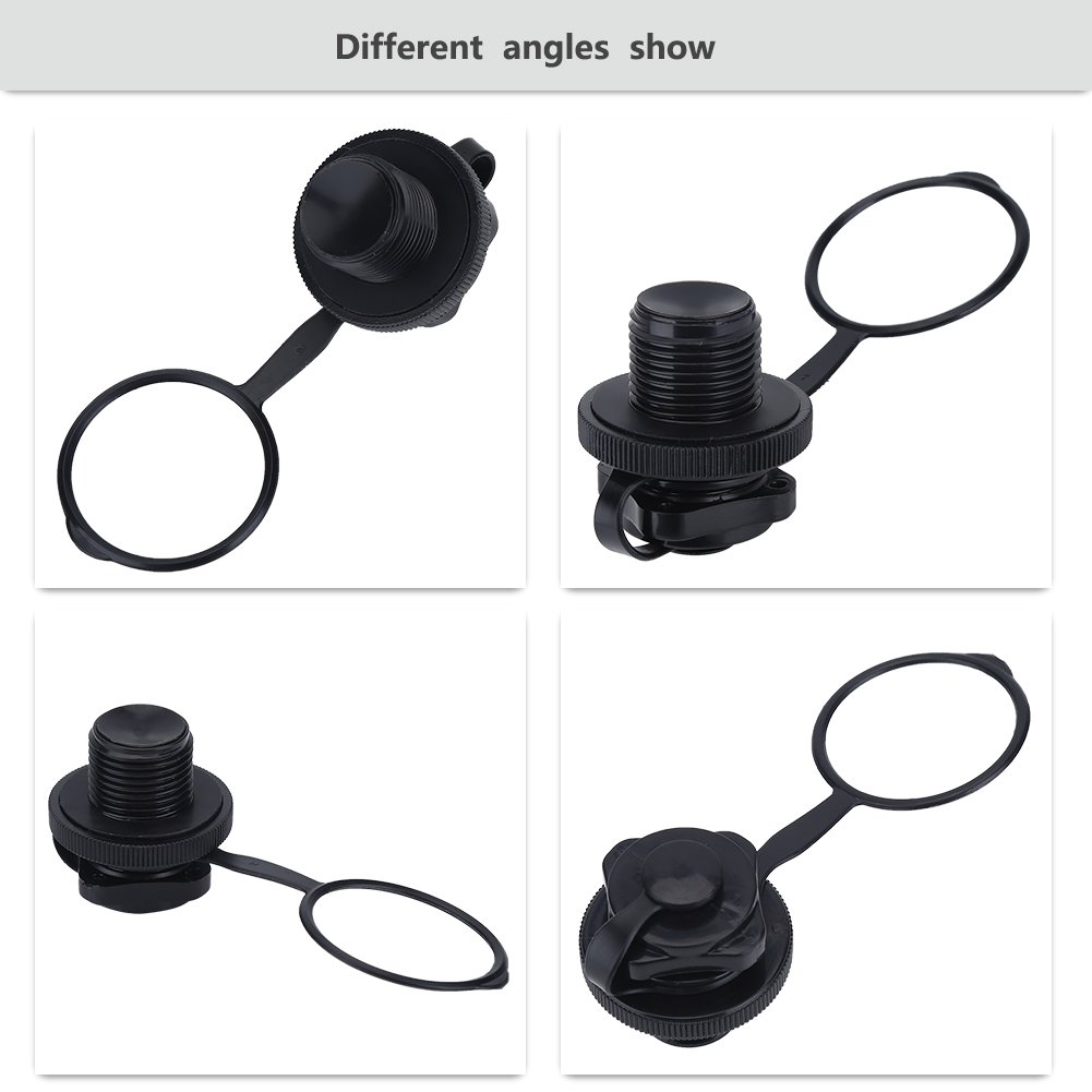 2PCS Replacement Screw Air Valve for Inflatable Boat, Raft, Pool Float - Durable Brass Valve Stem for Water Sports, Camping & Beach Activities