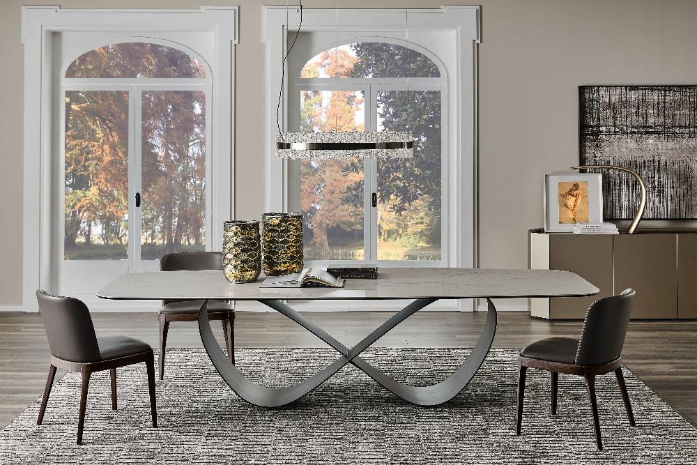 Butterfly Ceramic Table - Elegant Handcrafted Dining Table for Home & Restaurant Decor | Perfect for Indoor & Outdoor Dining, Events, and Stylish Interior Design
