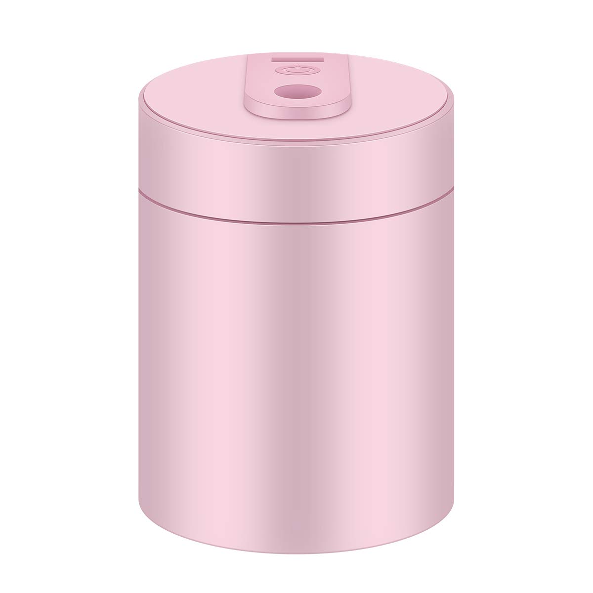 ALLOMN 250ML USB Mini Air Humidifier & Essential Oil Diffuser - Portable Cool Mist Humidifier for Office, Home, Bedroom, Car & Travel | Pink Desktop Humidifier for Dry Air Relief & Aromatherapy